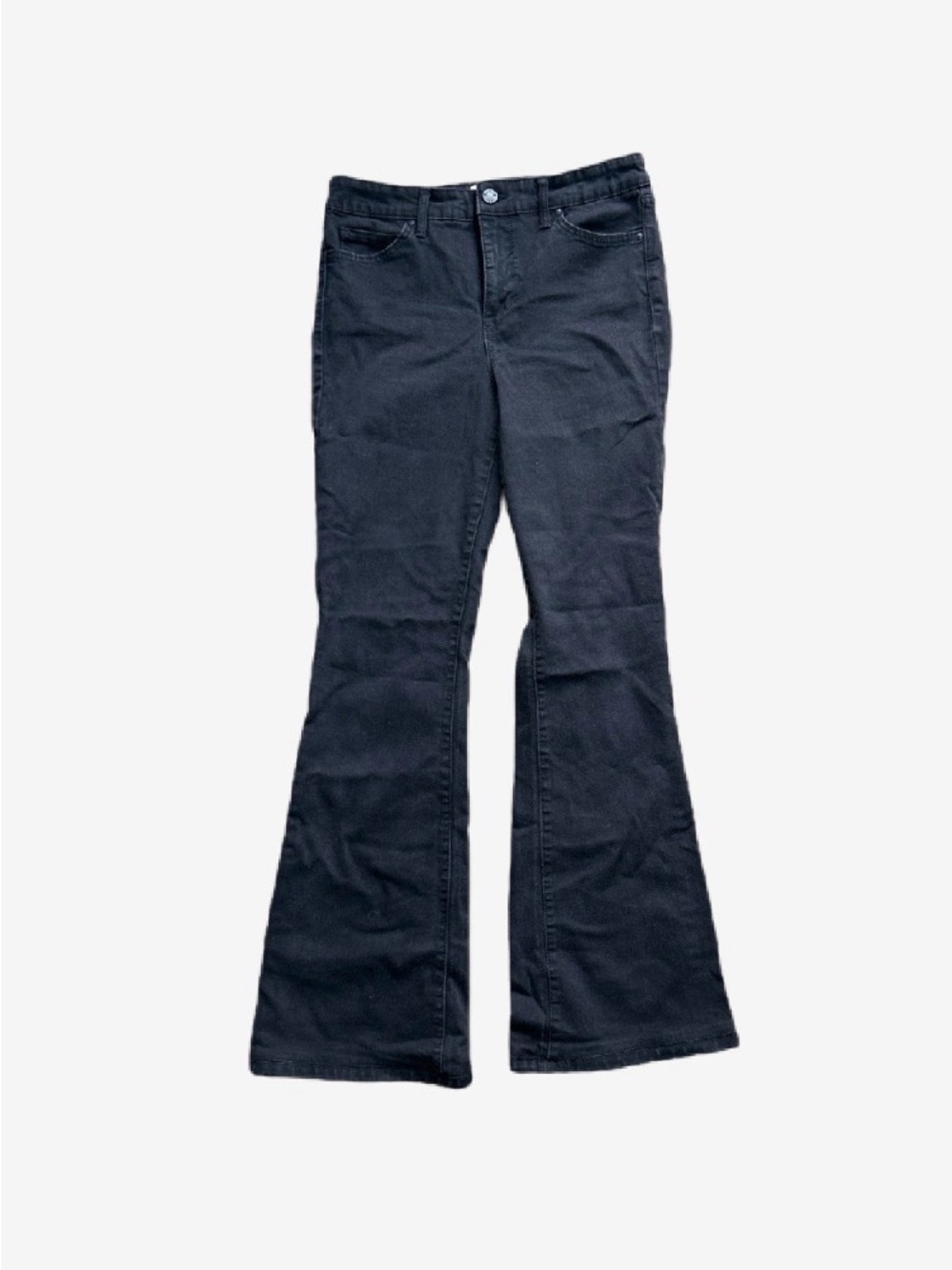 William Rast Charcoal High Rise Flare Jeans